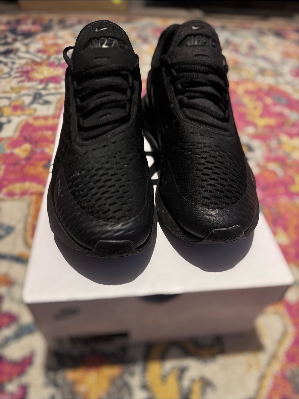 Men’s Nike Air Max 270 Black Athletic Sneakers